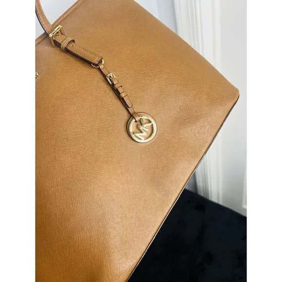 Michael Kors Womens Large Brown Tote Bag/Shoulder Bag - Picture 10 of 14